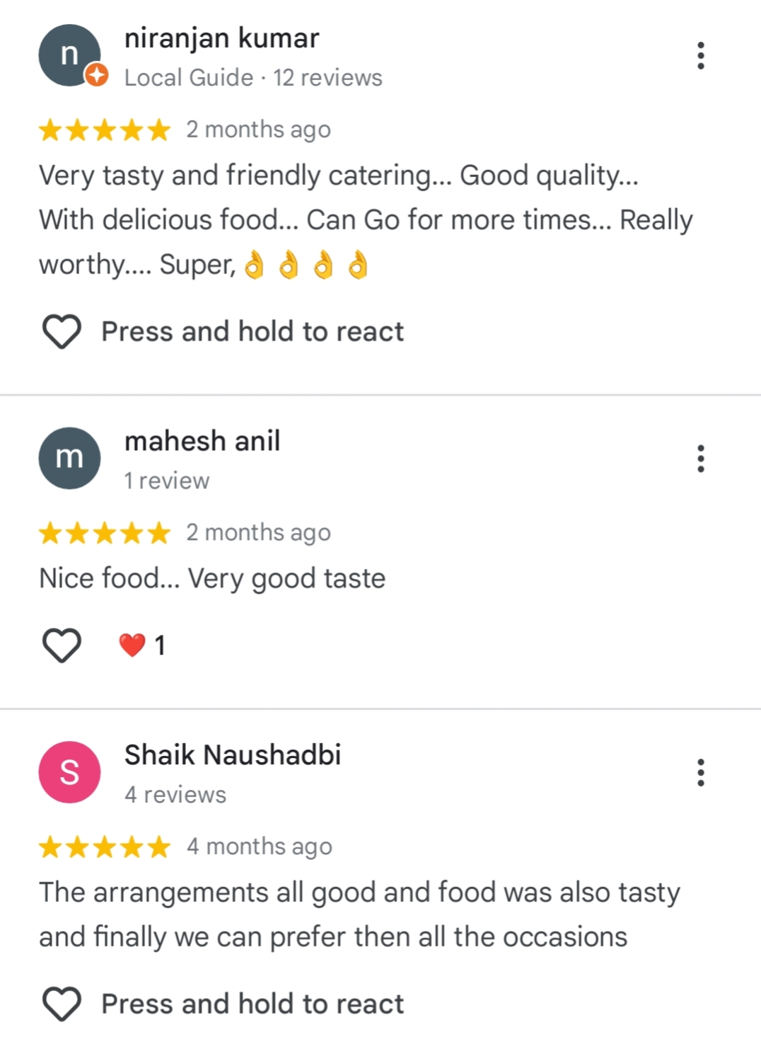 Customer review photo