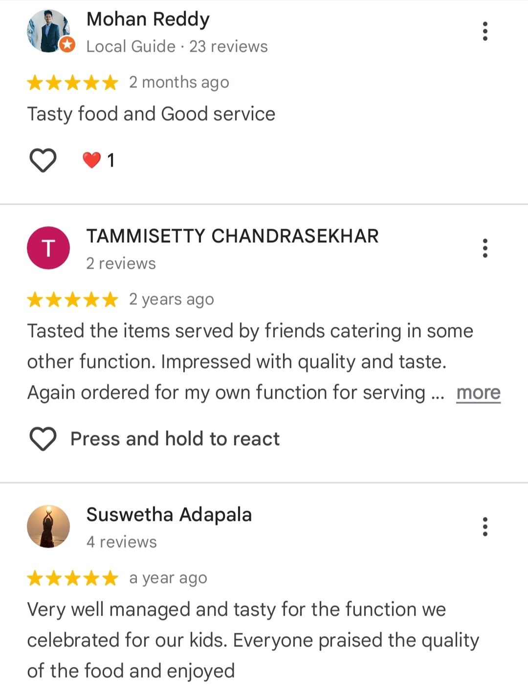 Customer review photo