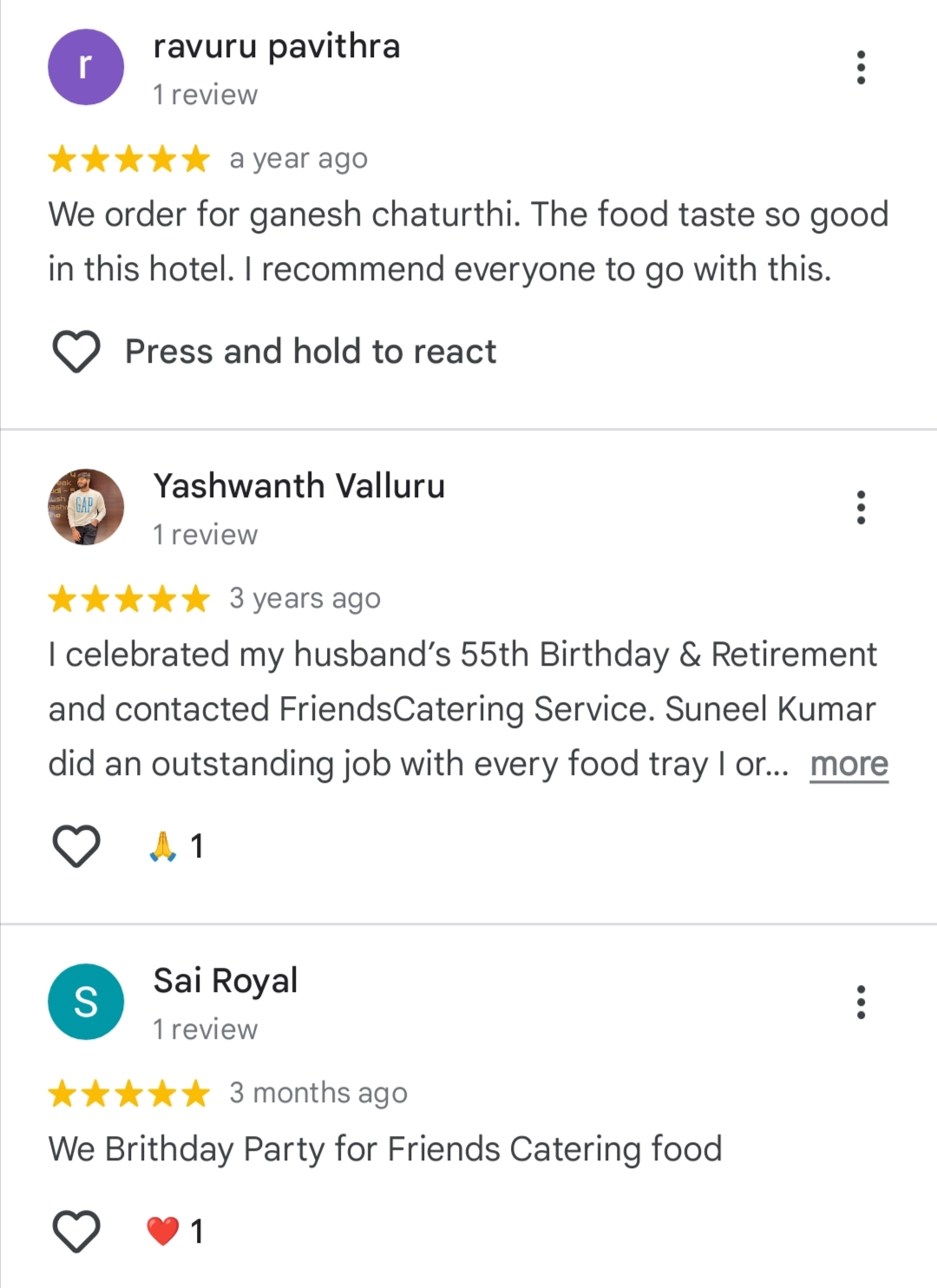 Customer review photo