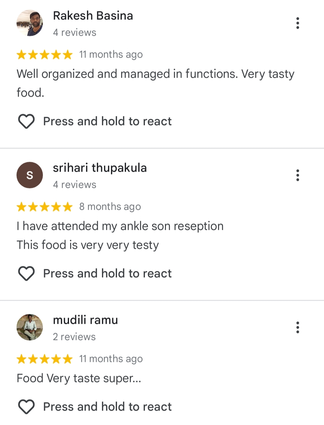 Customer review photo